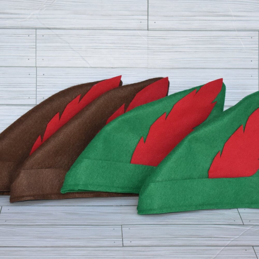 Peter Pan felt party hat/ party supplies